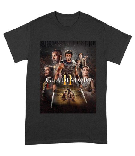 Gladiator II - Fearless Warrior T-Shirt - Bold Battle Armor for Fighters and History Lovers Unisex Adult – Viva Party