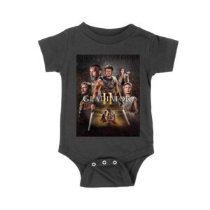 Gladiator II - Fearless Warrior T-Shirt - Bold Battle Armor for Fighters and History Lovers Unisex Baby Jersey – Viva Party
