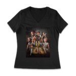 Gladiator II - Fearless Warrior T-Shirt - Bold Battle Armor for Fighters and History Lovers Women Jersey V-Neck – Viva Party