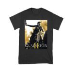 Gladiator II - Paul Riding on a Horse T-Shirt - Epic Warrior Battle Design for Brave Fighters Unisex Youth – Viva Party