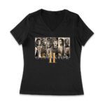 Legendary Warrior Battle T-Shirt - Epic Ancient Fighters Design for Brave Gladiators Women Jersey V-Neck – Viva Party