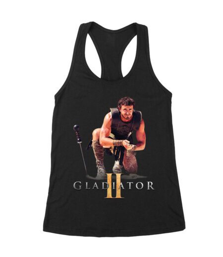 Fierce Warrior Battle T-Shirt - Epic Combat Armor for Ancient Fighters and History Fans Women's Racerback Tank Top – Viva Party