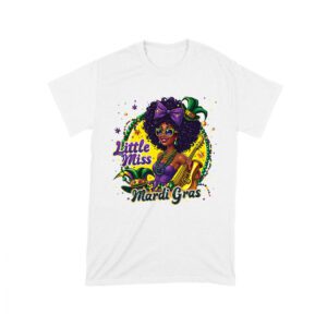 Little Miss Mardi Gras T-Shirt