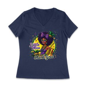 Little Miss Mardi Gras T-Shirt