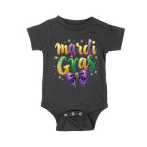 Mardi Gras T-Shirt - Bold Carnival Celebration Design, Festive Party Outfit, Colorful New Orleans Parade Attire Unisex Baby Jersey – Viva Party