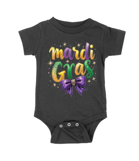 Mardi Gras T-Shirt - Bold Carnival Celebration Design, Festive Party Outfit, Colorful New Orleans Parade Attire Unisex Baby Jersey – Viva Party
