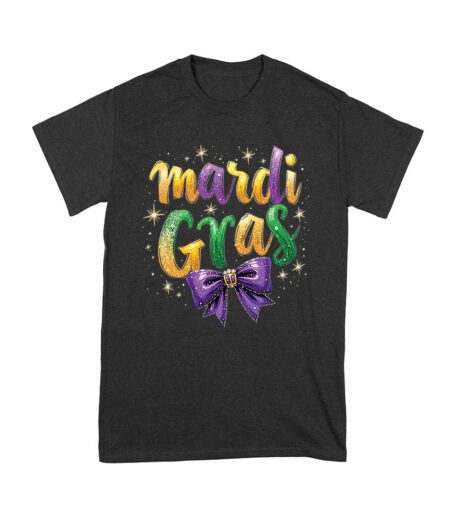Mardi Gras T-Shirt - Bold Carnival Celebration Design, Festive Party Outfit, Colorful New Orleans Parade Attire Unisex Youth – Viva Party