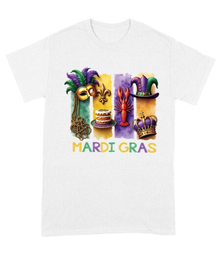 Colorful Mardi Gras T-Shirt