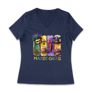 Colorful Mardi Gras T-Shirt