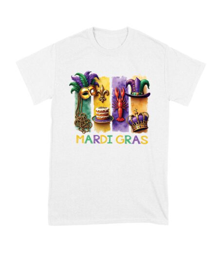 Colorful Mardi Gras T-Shirt
