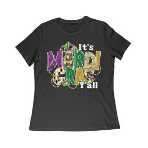 It's Mardi Gras Y'all T-Shirt - Fun & Festive Carnival Design for Parades, Parties & Celebration Lovers Women Relaxed – Viva Party