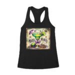 Mardi Gras T-Shirt - Bold Carnival Design for Fun Celebrations, Perfect for Parades, Parties & Festive Occasions Women's Racerback Tank Top – Viva Party