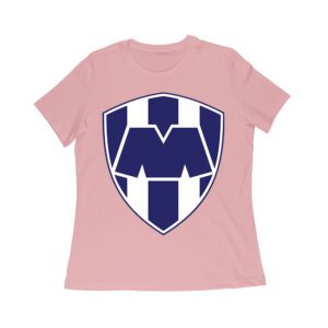 Monterrey Soccer T-Shirt Fierce Football Club Spirit Latin America Futbol Passion Women Relaxed