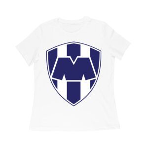 Monterrey Soccer T-Shirt Fierce Football Club Spirit Latin America Futbol Passion Women Relaxed