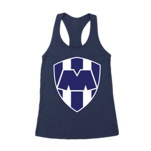 Monterrey Soccer T-Shirt Fierce Football Club Spirit Latin America Futbol Passion Women's Racerback Tank Top