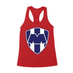 Monterrey Soccer T-Shirt Fierce Football Club Spirit Latin America Futbol Passion Women's Racerback Tank Top