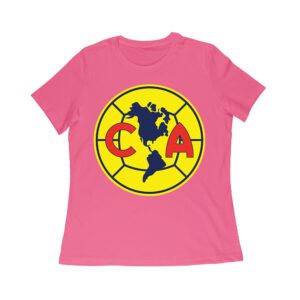 Mexico Soccer T-Shirt Fierce Football Club Spirit Latin America Futbol Passion Women Relaxed