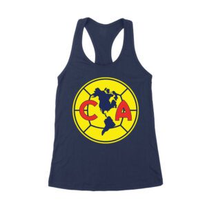 Mexico Soccer T-Shirt Fierce Football Club Spirit Latin America Futbol Passion Women's Racerback Tank Top