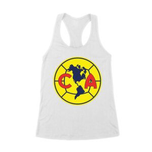 Mexico Soccer T-Shirt Fierce Football Club Spirit Latin America Futbol Passion Women's Racerback Tank Top