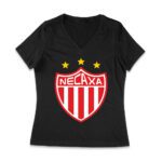 Necaxa Soccer T-Shirt Fierce Football Club Spirit Mexico Futbol Passion Women Jersey V-Neck – Viva Party