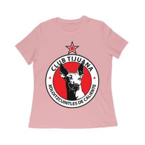 Tijuana Soccer T-Shirt Fierce Football Club Spirit Mexico Futbol Passion Women Relaxed