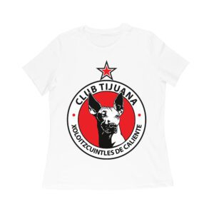 Tijuana Soccer T-Shirt Fierce Football Club Spirit Mexico Futbol Passion Women Relaxed
