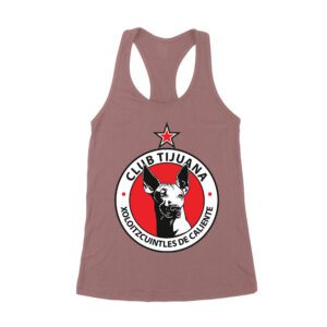 Tijuana Soccer T-Shirt Fierce Football Club Spirit Mexico Futbol Passion Women's Racerback Tank Top