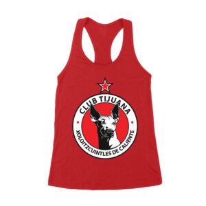 Tijuana Soccer T-Shirt Fierce Football Club Spirit Mexico Futbol Passion Women's Racerback Tank Top
