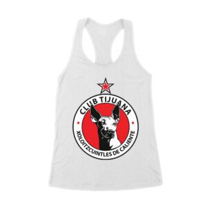 Tijuana Soccer T-Shirt Fierce Football Club Spirit Mexico Futbol Passion Women's Racerback Tank Top