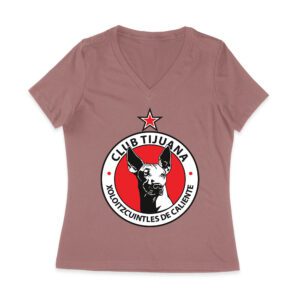 Tijuana Soccer T-Shirt Fierce Football Club Spirit Mexico Futbol Passion Women Jersey V-Neck