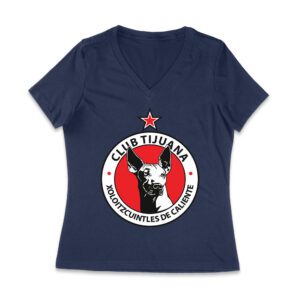 Tijuana Soccer T-Shirt Fierce Football Club Spirit Mexico Futbol Passion Women Jersey V-Neck