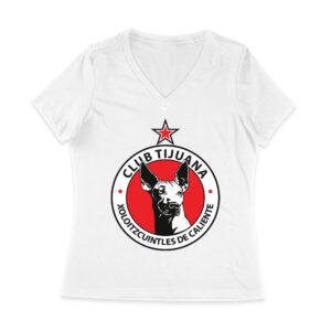 Tijuana Soccer T-Shirt Fierce Football Club Spirit Mexico Futbol Passion Women Jersey V-Neck