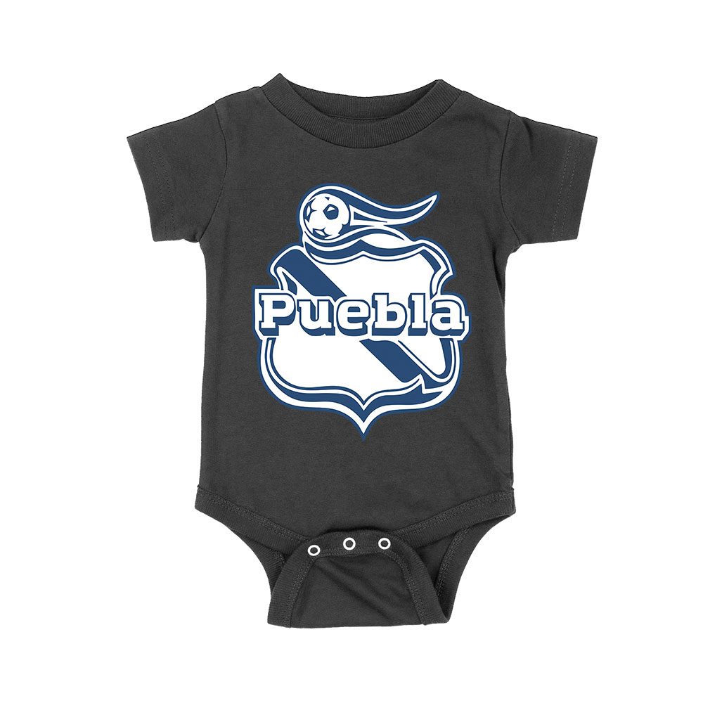 Soct-08_Rs-Black.jpg Puebla Soccer T-Shirt Fierce Football Club Spirit Mexico Futbol Passion Unisex Baby Jersey – Viva Party