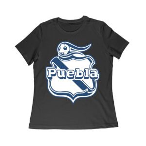Puebla Soccer T-Shirt Fierce Football Club Spirit Mexico Futbol Passion Women Relaxed – Viva Party
