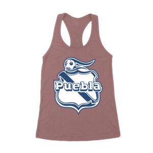 Puebla Soccer T-Shirt Fierce Football Club Spirit Mexico Futbol Passion Women's Racerback Tank Top