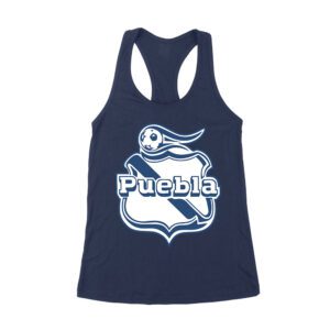 Puebla Soccer T-Shirt Fierce Football Club Spirit Mexico Futbol Passion Women's Racerback Tank Top