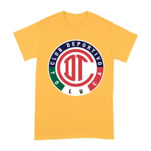Toluca Soccer T-Shirt Fierce Football Club Spirit Mexico Futbol Passion Unisex Adult