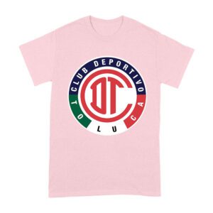 Toluca Soccer T-Shirt Fierce Football Club Spirit Mexico Futbol Passion Unisex Adult