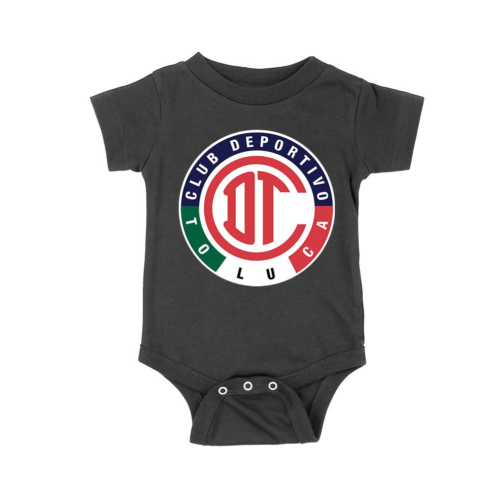 Soct-09_Rs-Black.jpg Toluca Soccer T-Shirt Fierce Football Club Spirit Mexico Futbol Passion Unisex Baby Jersey – Viva Party
