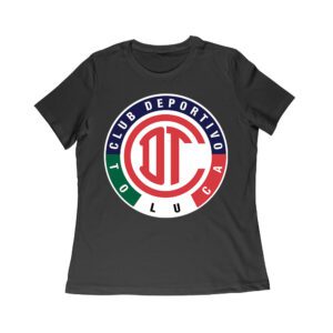 Toluca Soccer T-Shirt Fierce Football Club Spirit Mexico Futbol Passion Women Relaxed – Viva Party