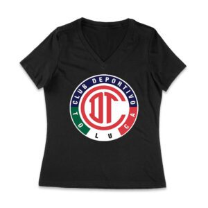 Toluca Soccer T-Shirt Fierce Football Club Spirit Mexico Futbol Passion Women Jersey V-Neck – Viva Party