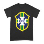 Brazil Soccer T-Shirt Fierce Football Club Spirit South America Futbol Passion Unisex Adult – Viva Party