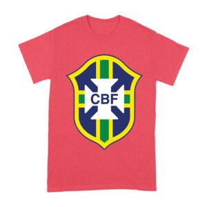 Brazil Soccer T-Shirt Fierce Football Club Spirit South America Futbol Passion Unisex Adult