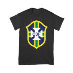 Brazil Soccer T-Shirt Fierce Football Club Spirit South America Futbol Passion Unisex Youth – Viva Party