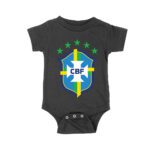 Brazil Football T-Shirt Bold Soccer Nation Pride South America Futbol Spirit Unisex Baby Jersey – Viva Party