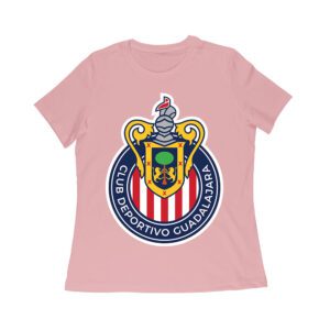 Guadalajara Soccer T-Shirt Fierce Football Club Spirit Mexico Futbol Passion Women Relaxed
