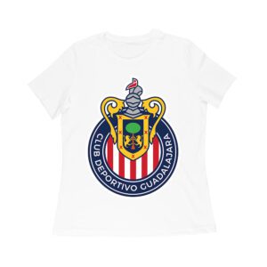 Guadalajara Soccer T-Shirt Fierce Football Club Spirit Mexico Futbol Passion Women Relaxed