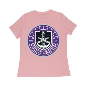 Bold Mazatlan Futbol Club MM XX Soccer T-Shirt ? Vintage Inspired Design for Fans, Premium Quality, Perfect for Game Day and Casual Wear Women Relaxed