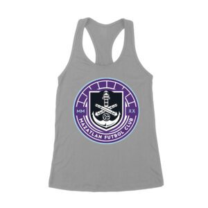 Bold Mazatlan Futbol Club MM XX Soccer T-Shirt ? Vintage Inspired Design for Fans, Premium Quality, Perfect for Game Day and Casual Wear Women's Racerback Tank Top