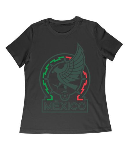 Mexico Futbol Club T-Shirt - Bold Soccer Design, Premium Quality, Perfect for Fans and Game Day Enthusiasts Women Relaxed – Viva Party